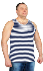 Майка-тельняшка  ГОСТ синяя полоса