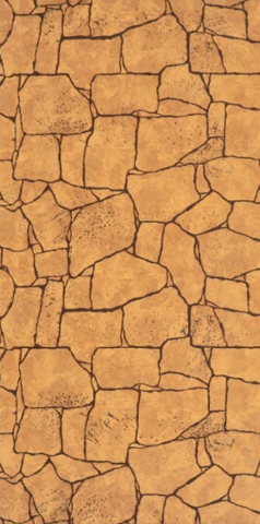 Листовая панель МДФ Акватон Камень Алатау коричневый 2440х1220 мм