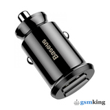 Baseus Grain Car Charger Black CCALL-ML01