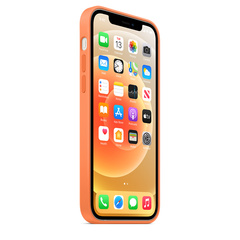 iPhone 12 Pro Max Silicone Case with MagSafe Kumquat