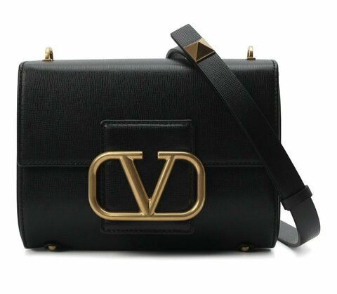 Сумка Valentino Stud Sign черный