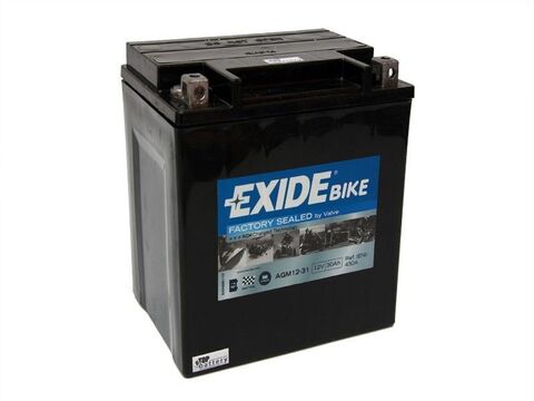 Аккумулятор EXIDE AGM 12-31 (AGM12-31) (YIX30L, YB30L-B, YIX30L-BS)