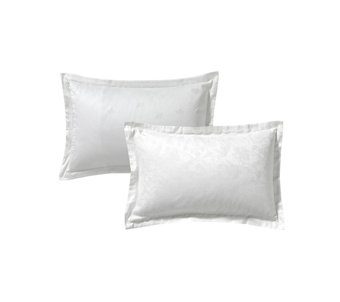 Постельное белье 2 спальное евро Blanc des Vosges Hesperide Nacre