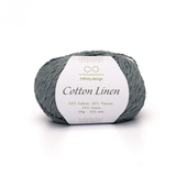 Пряжа Infinity Cotton Linen 8561 зеленый мох