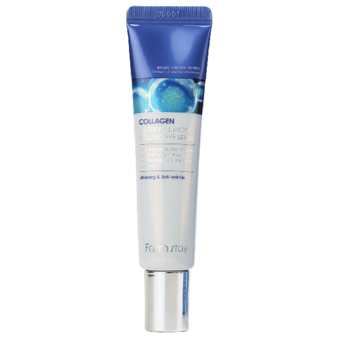 Сыворотка-роллер для век с коллагеном FARMSTAY Collagen Water Full Moist Rolling Eye Serum, 25 мл