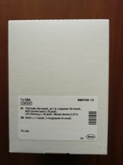 Аспартатаминотрансфераза МФКХ (Aspartat Aminotransferase IFCC cobas с system (ASTL/GOT)), 4х100тестов, Roche Diagnostics GmbH, Германия.