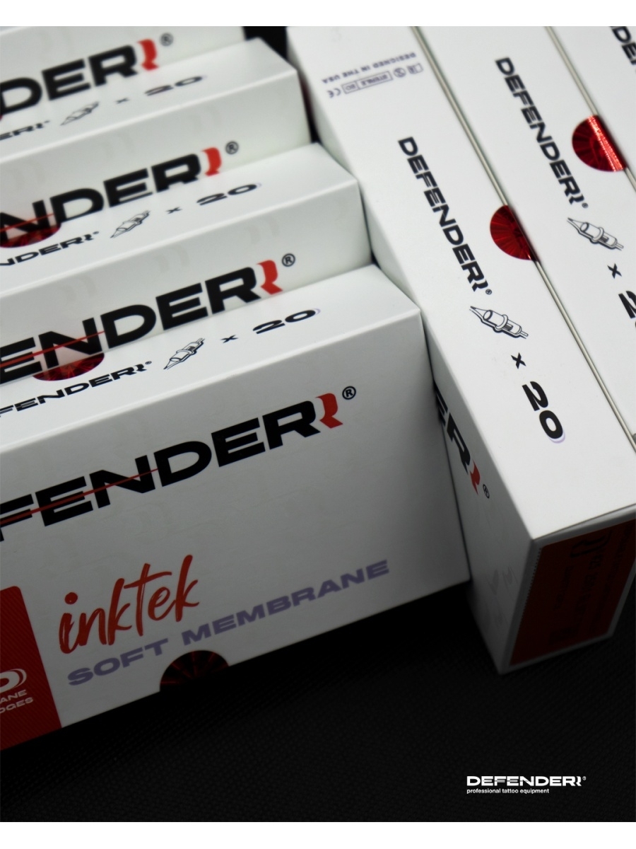 Картридж для тату  Defender Ink Tek 25/03 RLMT 20шт.в упаковке