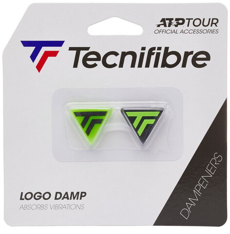 Виброгаситель Tecnifibre Logo Damp Lime 2020