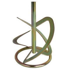 ОптСнабТорг | Насадка для перемешивания ПРАКТИКА хвостовик М14, 120 х 600 мм, гипс, цемент, клей д/плитки (779-479)