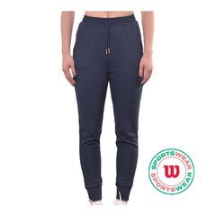 Женские теннисные брюки Wilson Slim Jogger - classic navy