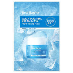 Охлаждающая тканевая маска с успокаивающим действием Real Barrier Aqua Soothing Cream Mask. 30 мл.