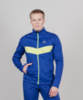 Утеплённый лыжный костюм Nordski Base Blue/Lime/Black мужской