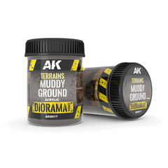 Паста для моделирования AK Interactive Terrains Muddy Ground 250ml