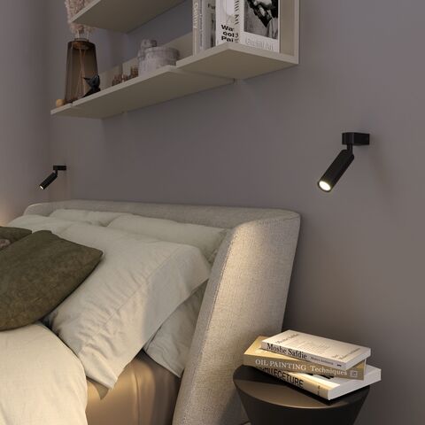 Настенный светодиодный светильник Eurosvet Pitch 20143/1 LED черный