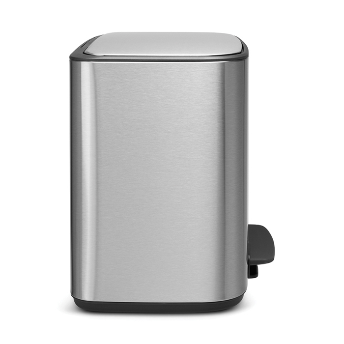 Мусорный бак Bo  (3 x 11 л), Стальной матовый (Fingerprint Proof), арт. 121128 - фото 2