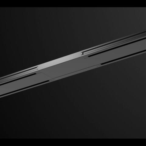 135215 SHINO NT23 043 черный Соединитель с токопроводом прямой для низковольтного шинопровода IP20 48V SMAL