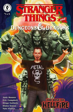 Stranger Things And Dungeons & Dragons The Rise Of Hellfire #1 (Cover C)