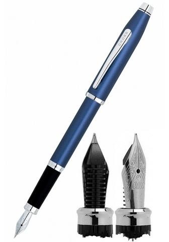 Ручка перьевая Cross Century II, Blue CT, F (419-24FS)