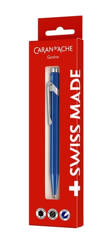 Ручка шариковая Caran d’Ache Office 849 Metal-X, Blue (849.740)