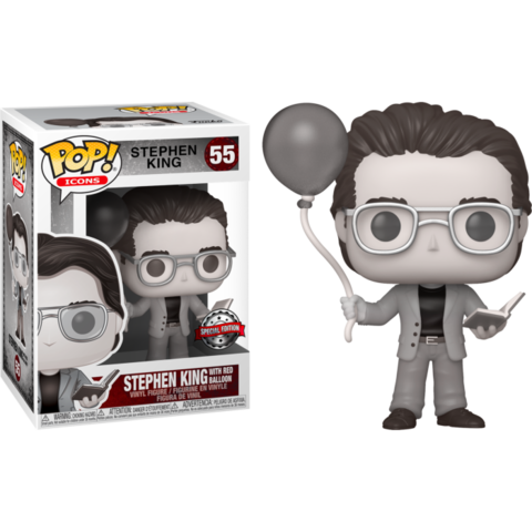 Funko POP! Stephen King: Stephen King with Red Baloon (Exc) (55)