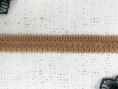 Тесьма отделочная, ш. 1,5 см, тыквенный