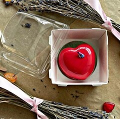 Упаковка Эко призма 15х15х8 см Белая