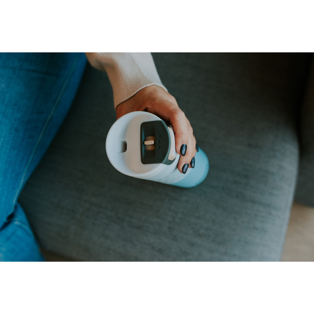 Термокружка Kambukka Etna Grip (500 мл), Светло-голубой, арт. 11-01047 - фото 8