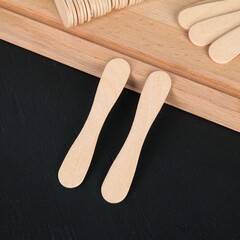 Набор палочек деревянных, фигурных, 50 шт 9,3х1,1 см