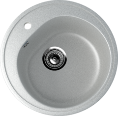 ULGRAN U-101  Круглая мойка с отверстием под смеситель