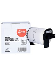 Лента S'OK by Sakura Printing DK22243 для Brother QL-1050, 1050n, 1060n, 102мм, 30,48м