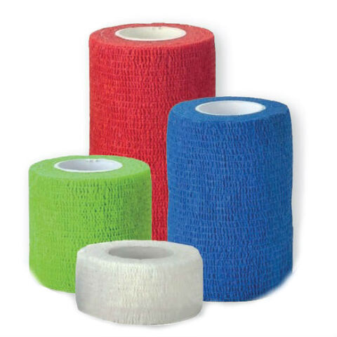 SMI FLEX-BANDAGE бинт самофиксирующийся жёлтый с улыбками 10,5 см.х 4,5 м