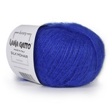 Пряжа Lana Gatto Silk Mohair 30146 электрик