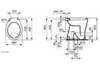 Унитаз приставной под скрытый бачок Ideal Standard Ecco/Eurovit V311501