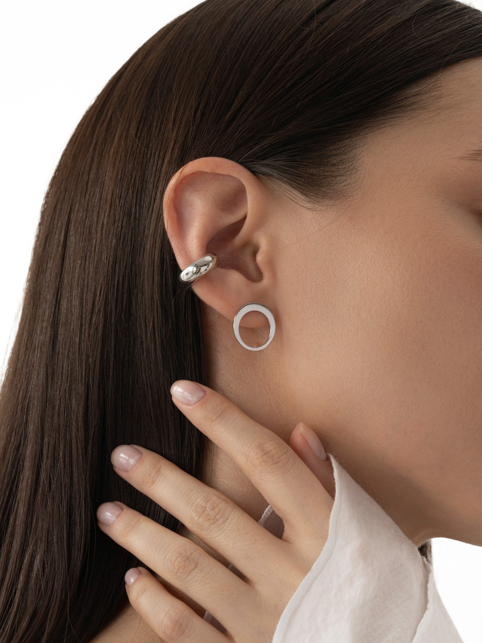 Серьги Сатурн