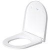 Duravit 45870900A1 (2587090000+0021690000) Duravit D-Neo Унитаз подвесной укороченный, 370 x 480 мм, безободковый, в комплекте с сиденьем 0021690000 цвет: белый СПЕЦЦЕНА