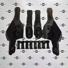 Комплект зубьев JCB на задний ковш 600 мм. 2 центральных зуба и 2 боковых - левый и правый