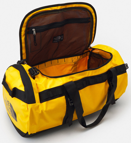 Картинка баул The North Face base camp duffel m Summit Gold-Black - 4