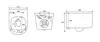 Aquatek SET Aquatek МИЯ-010 4в1 SET Aquatek МИЯ 4в1 (рама Aquatek Standard INS-0000012+ кркпеж KKI-0000002+клавиша KDI-0000010+унитаз МИЯ AQ2004-00 с тонким сиденьем soft-close