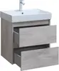 Aquanet 287874 Тумба Nova Lite 60 2 ящ. цв. дуб белый (287874)
