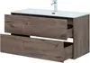 Aquanet 298567 Тумба с раковиной Lino 100 (Flat) Дуб Веллингтон (298567)
