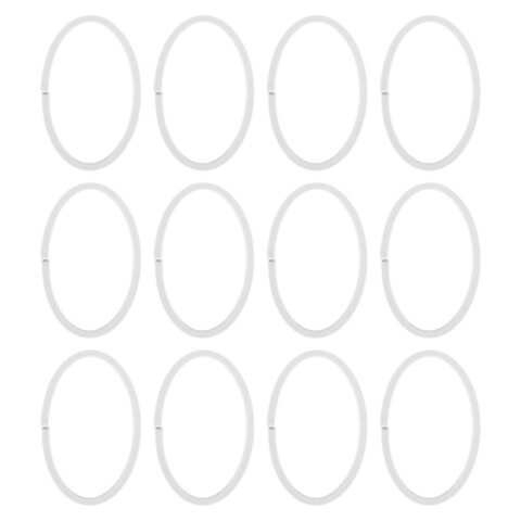 Набор колец для штор ванной комнаты RINGA, набор: 12 шт.