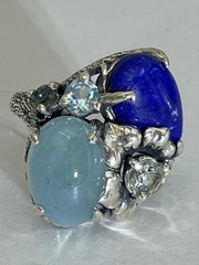 Сесиль (кольцо из серебра)