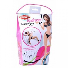 Бондаж для фиксации на кровати Frisky Bedroom Restraint Kit, черный