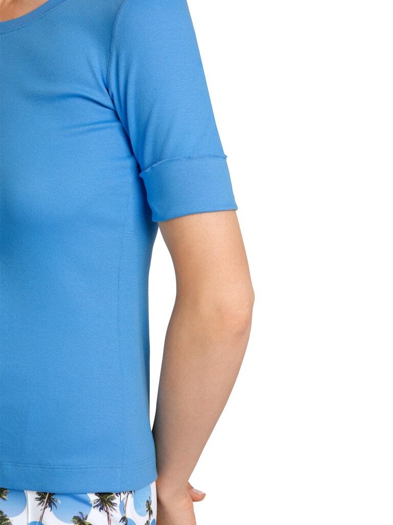 Marc Cain Sports Футболка из фирменного хлопкового джерси
