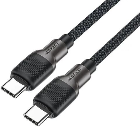 Кабель ACEFAST C10-03 USB-C to USB-C silicone braid charging data cable. Длина: 1,2м, черный