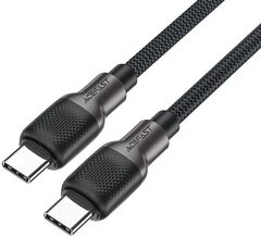 Кабель ACEFAST C10-03 USB-C to USB-C silicone braid charging data cable. Длина: 1,2м, черный