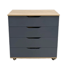 Комод пеленальный Incanto Юг 800/4 бук/графит