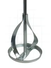 Насадка для перемешивания ПРАКТИКА хвостовик НЕХ 8, 80 х 400, лаки, краски (779-530)