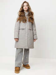 куртка  для девочки  ВК 38124/н/2 ГР