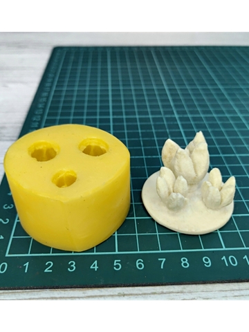 Вайнер силиконовый серединка Пиона 3,5х5,5х5,7см